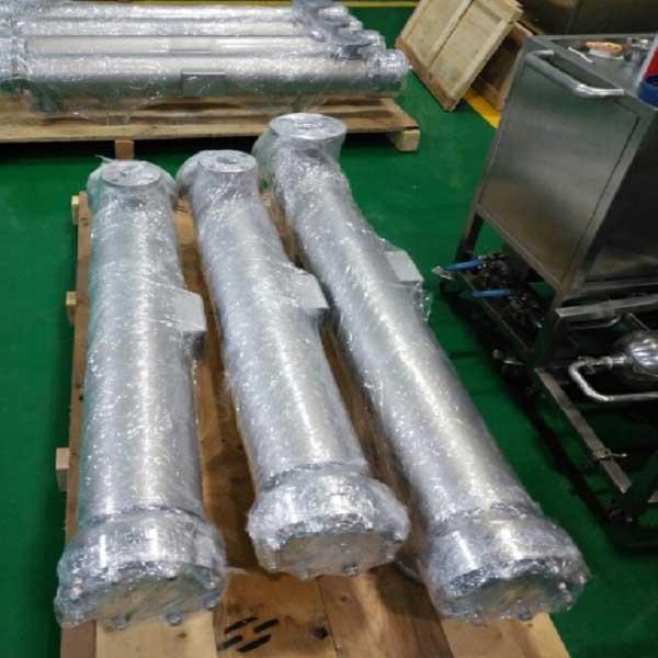 échangeur de chaleur de feuille de double tube