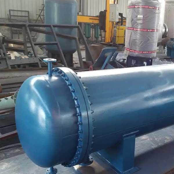 échangeur de chaleur de feuille de double tube