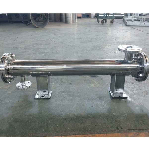 échangeur de chaleur de feuille de double tube