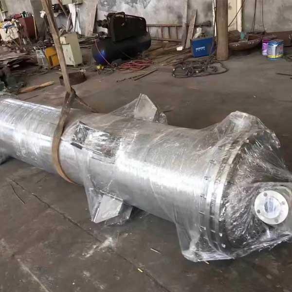 échangeur de chaleur de feuille de double tube