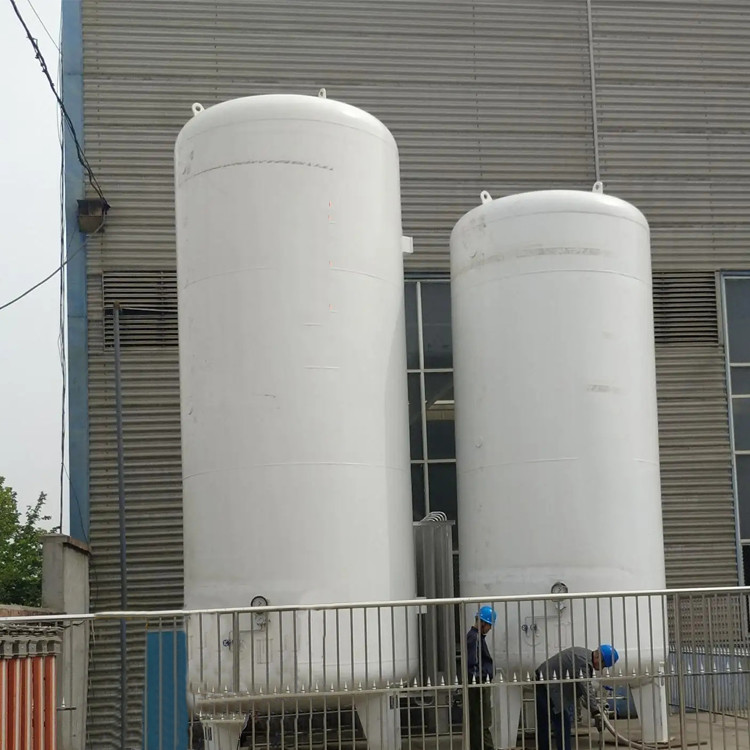 40m3 cuve de stockage cryogénique 20000L, réservoir de retenue du GNL ...